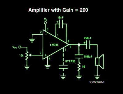 Nano Amp Schematic